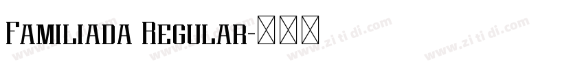 Familiada Regular字体转换 Familiada Regular字体转换